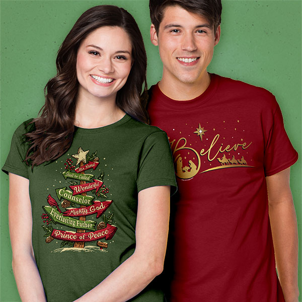 Christian Tees for Christmas